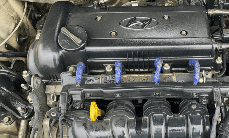 2013 Hyundai Verna FLUIDIC VTVT 1.6 EX AT, Petrol, Automatic, 92,859 km, Engine View - Right