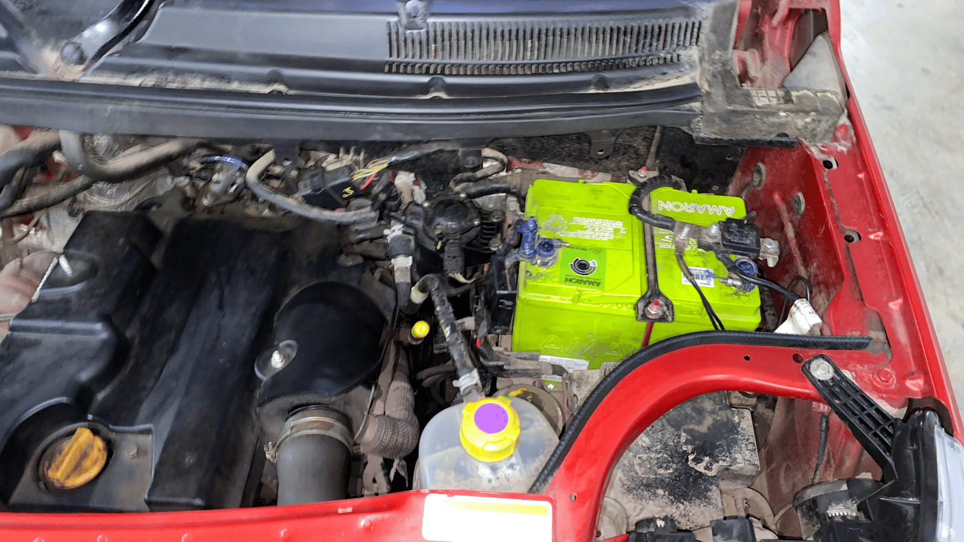 2016 Mahindra TUV300 T8, Diesel, Manual, 28,751 km, Engine View - Left