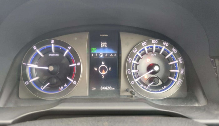 2017 Toyota Innova Crysta 2.4 ZX 7 STR, Diesel, Manual, 84,426 km, Odometer Image