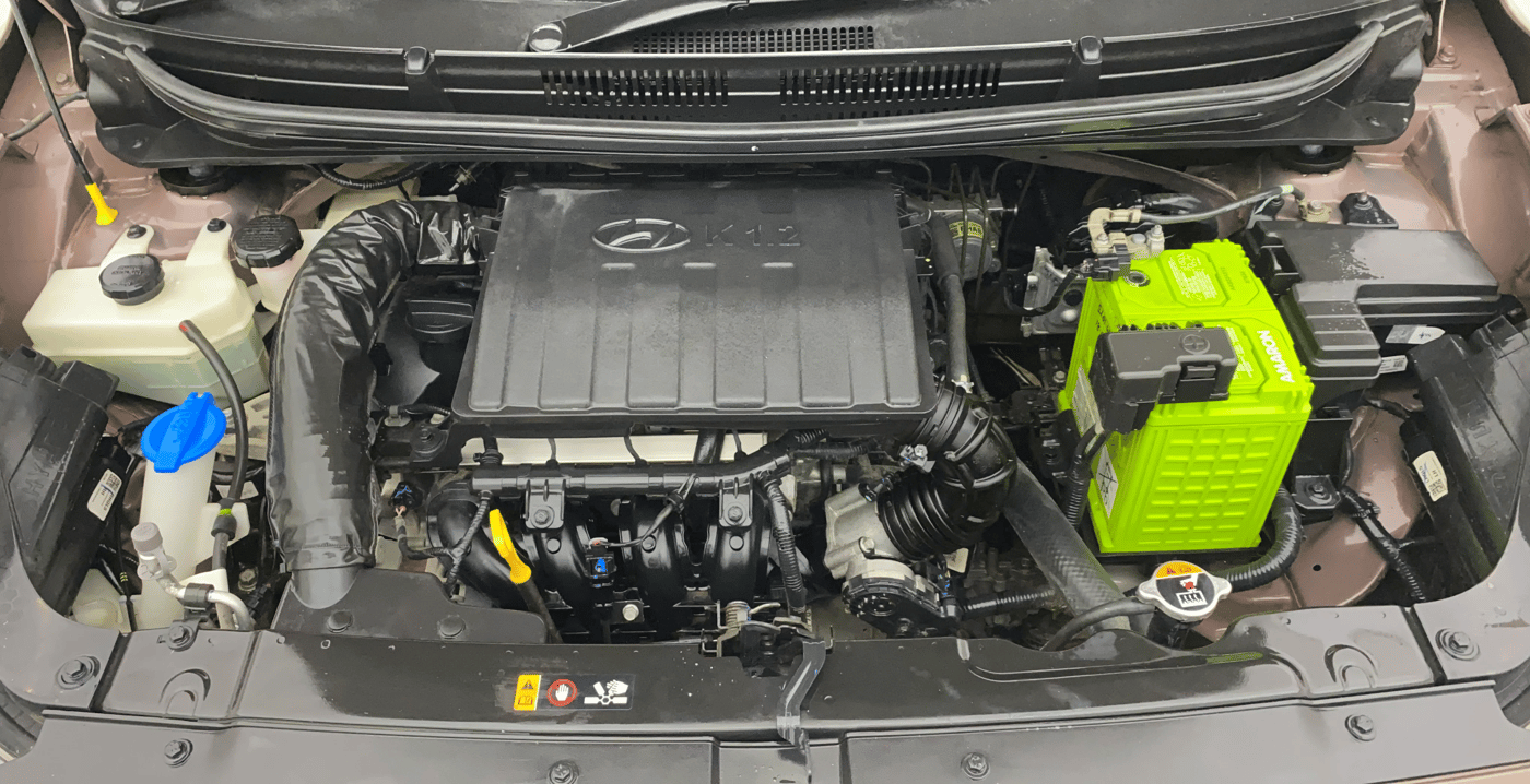 2020 Hyundai AURA S 1.2, Petrol, Manual, 41,416 km, Engine View