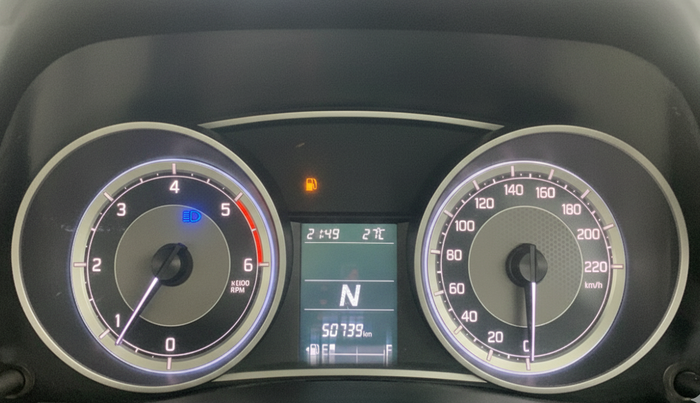 2017 Maruti Dzire ZDI PLUS AMT, Diesel, Automatic, 50,706 km, Odometer Image