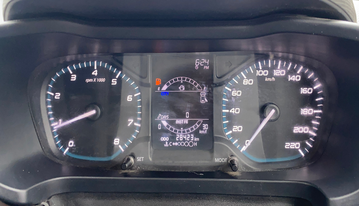 2021 Tata ALTROZ XM PLUS PETROL, Petrol, Manual, 28,422 km, Odometer Image