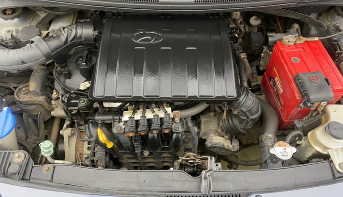 2013 Hyundai Grand i10 MAGNA 1.2 KAPPA VTVT, CNG, Manual, 1,27,403 km, Engine View