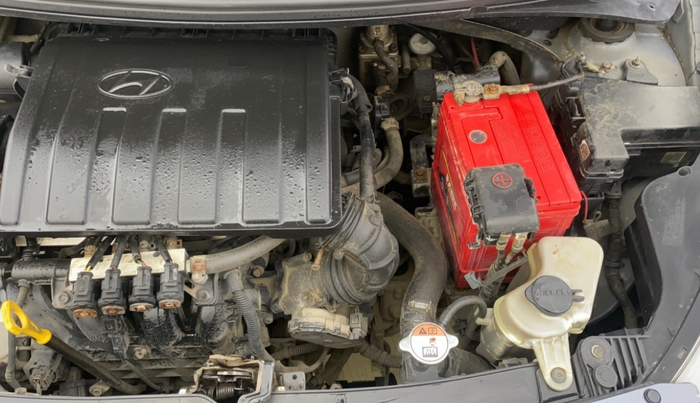 2013 Hyundai Grand i10 MAGNA 1.2 KAPPA VTVT, CNG, Manual, 1,27,403 km, Engine View - Left