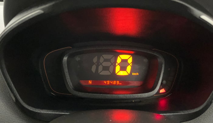 2017 Renault Kwid RXT 1.0 AMT (O), Petrol, Automatic, 49,444 km, Odometer Image