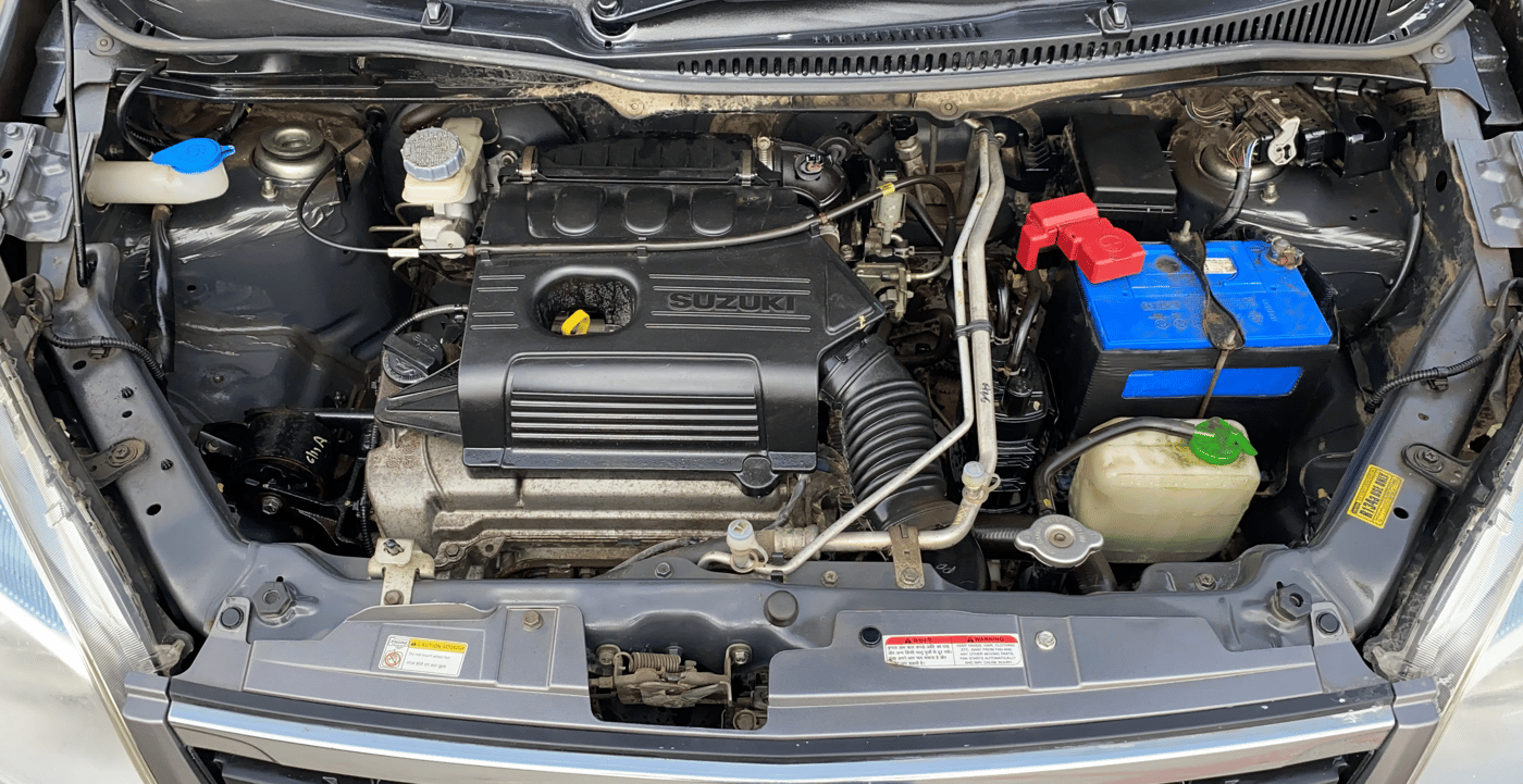 2018 Maruti Wagon R 1.0 VXI, Petrol, Manual, 39,641 km, Engine View