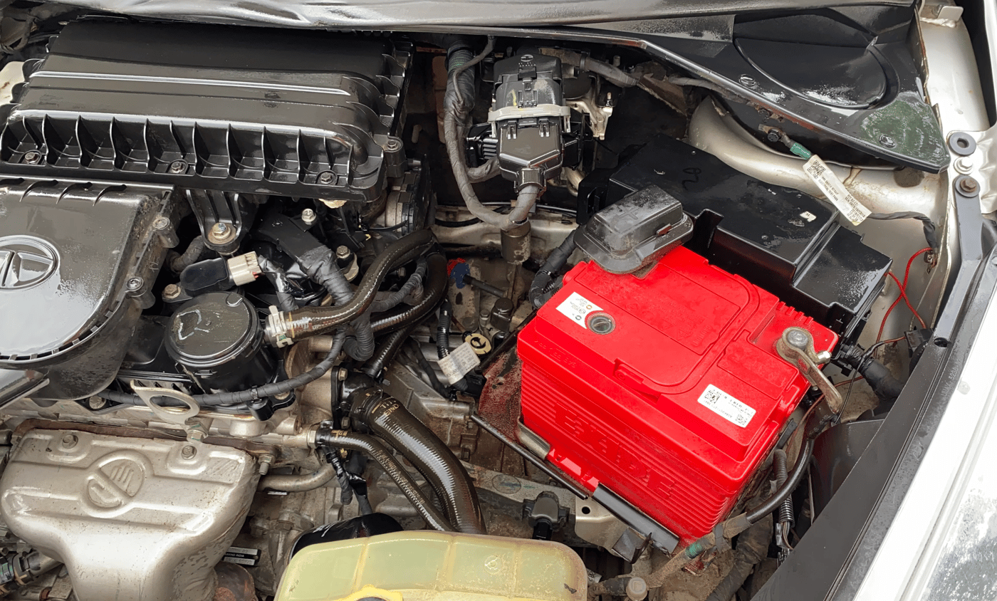 2018 Tata Tiago XT PETROL, Petrol, Manual, 73,023 km, Engine View - Left