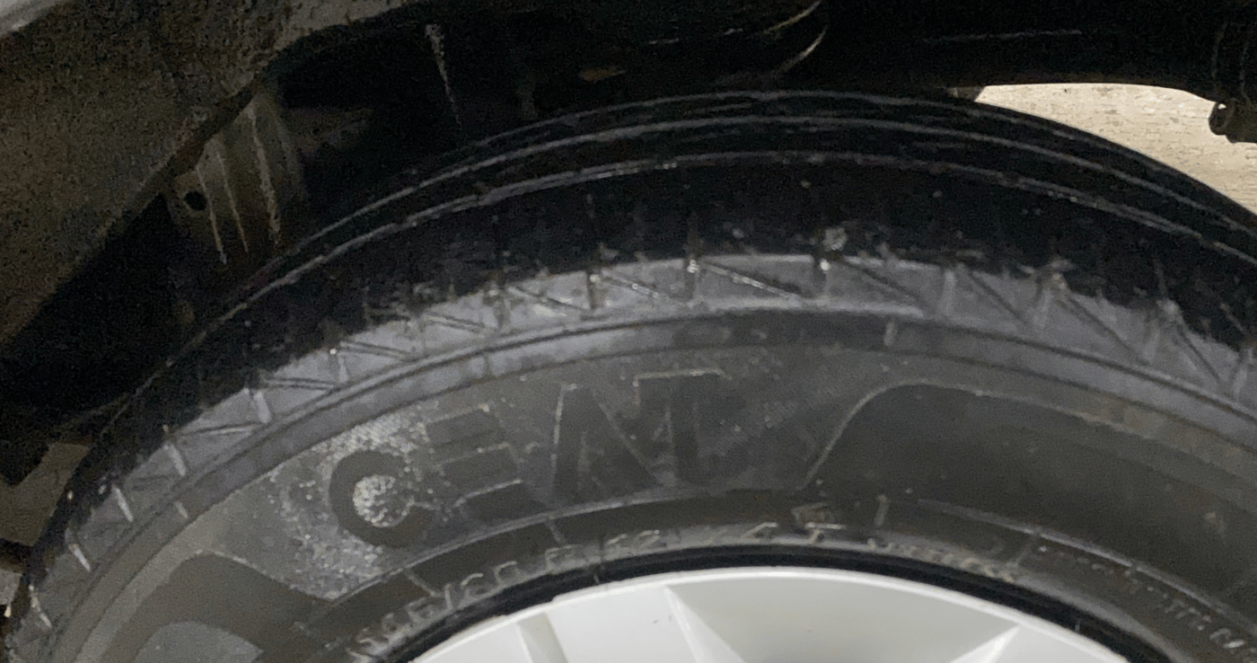 2021 Maruti Alto VXI, Petrol, Manual, 30,717 km, Left Rear Tyre Tread