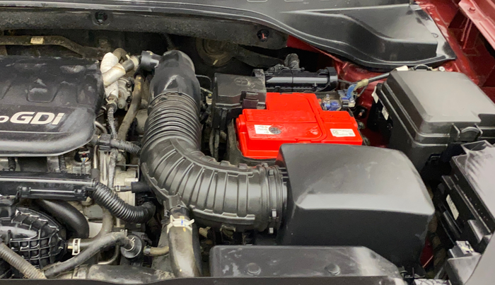 2021 KIA SONET HTX 1.0 IMT, Petrol, Manual, 1,14,554 km, Engine View - Left