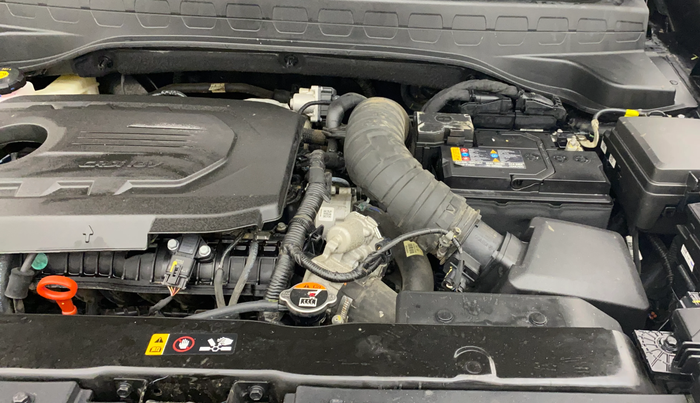 2023 KIA SONET HTX 1.5 AT, Diesel, Automatic, 17,495 km, Engine View - Left