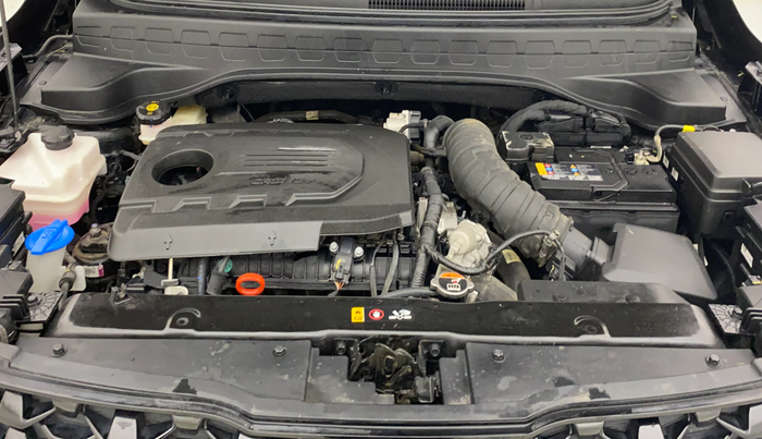 2023 KIA SONET HTX 1.5 AT, Diesel, Automatic, 17,495 km, Engine View