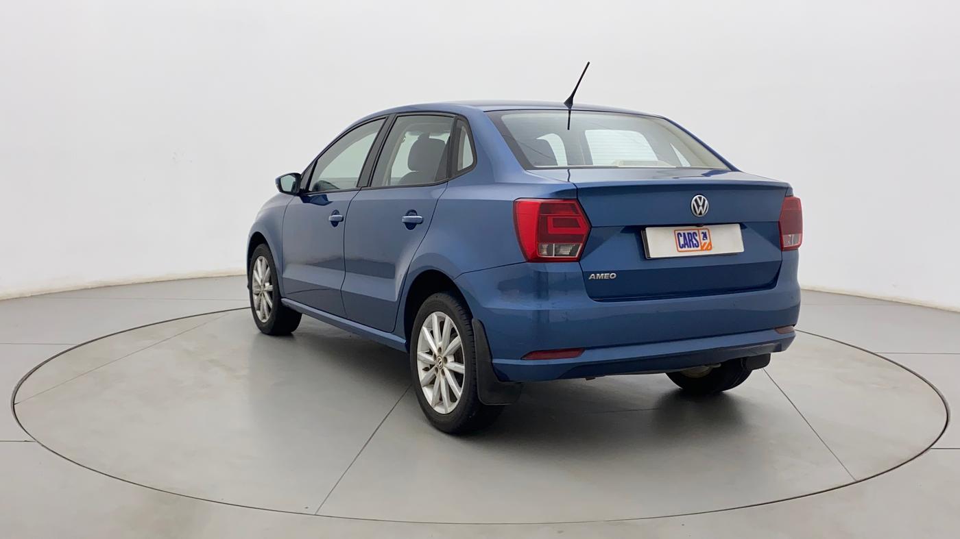 2017 Volkswagen Ameo HIGHLINE1.2L PLUS 16 ALLOY, Petrol, Manual, 88,288 km, Left Back Diagonal