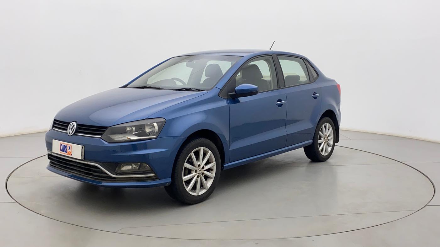 2017 Volkswagen Ameo HIGHLINE1.2L PLUS 16 ALLOY, Petrol, Manual, 88,288 km, Left Front Diagonal