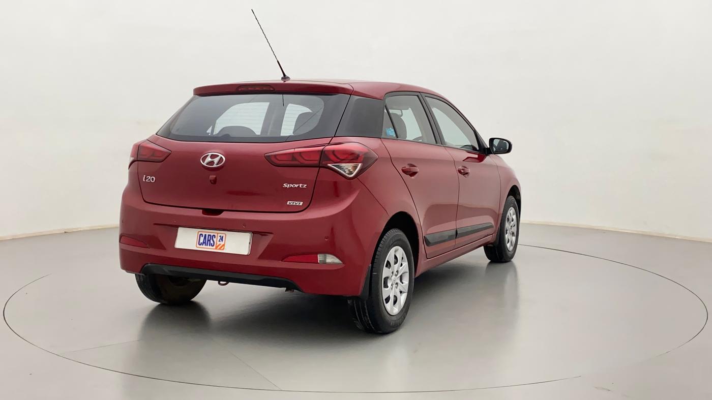 2015 Hyundai Elite i20 SPORTZ 1.2, Petrol, Manual, 31,131 km, Right Back Diagonal