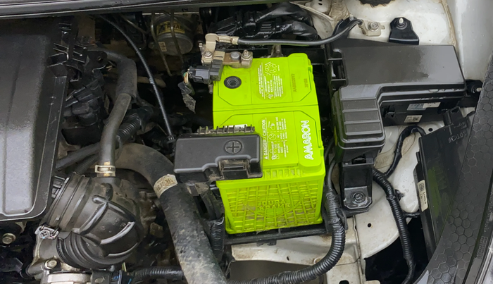 2021 Hyundai GRAND I10 NIOS ASTA 1.2 KAPPA VTVT, Petrol, Manual, 1,28,669 km, Engine View - Left