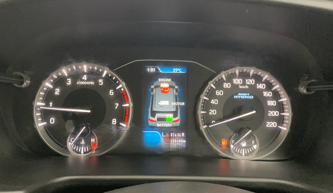 2024 Maruti BREZZA ZXI SMART HYBRID , Petrol, Manual, 25,882 km, Odometer Image