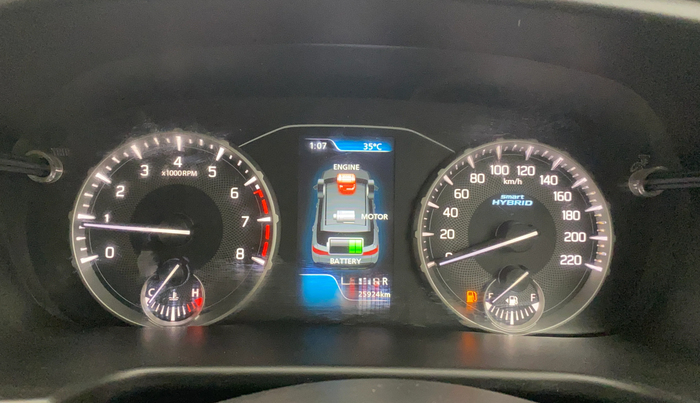 2024 Maruti BREZZA ZXI SMART HYBRID , Petrol, Manual, 25,882 km, Odometer Image