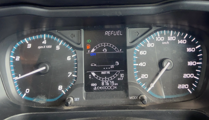 2021 Tata ALTROZ XZ PETROL, Petrol, Manual, 87,658 km, Odometer Image