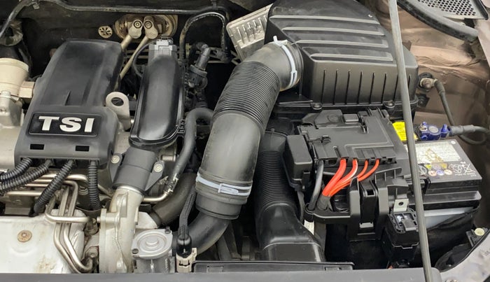 2019 Volkswagen Vento HIGHLINE PETROL AT, Petrol, Automatic, 1,03,074 km, Engine View - Left