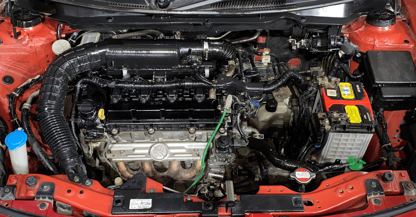2020 Maruti Dzire VXI AMT, Petrol, Automatic, 91,056 km, Engine View