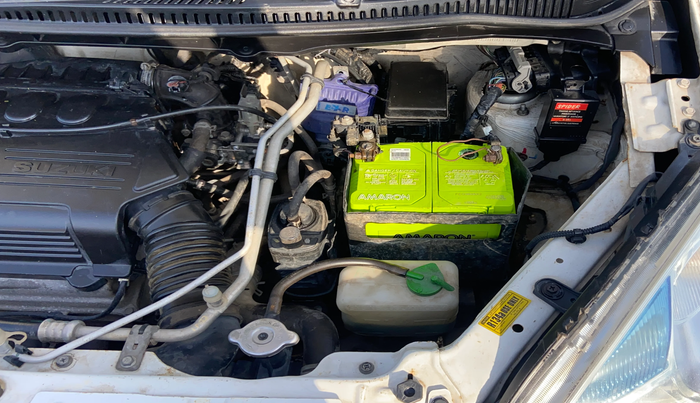 2017 Maruti Wagon R 1.0 VXI, CNG, Manual, 55,357 km, Engine View - Left