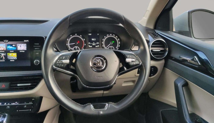 2023 Skoda SLAVIA AMBITION 1.0L TSI AT, Petrol, Automatic, 16,809 km, Steering Wheel Close Up