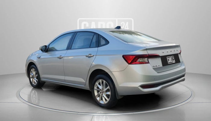 2023 Skoda SLAVIA AMBITION 1.0L TSI AT, Petrol, Automatic, 16,809 km, Left Back Diagonal