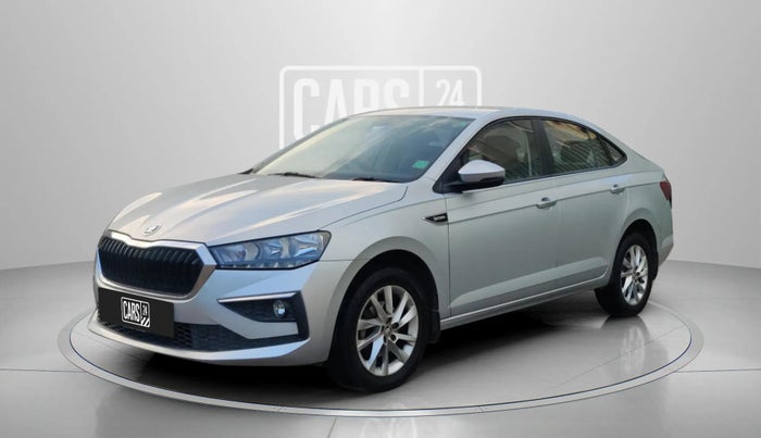 2023 Skoda SLAVIA AMBITION 1.0L TSI AT, Petrol, Automatic, 16,809 km, Left Front Diagonal