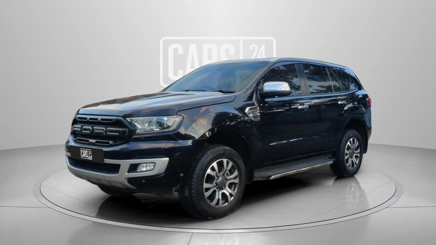 2021 Ford Endeavour TITANIUM PLUS 2.0 4X2 AT SUNROOF, Diesel, Automatic, 38,954 km, Left Front Diagonal