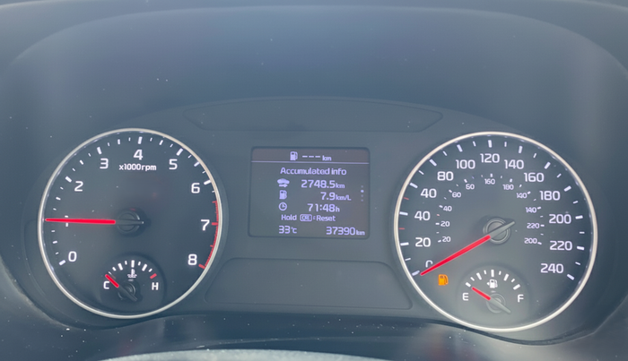 2021 KIA SELTOS HTX 1.5 PETROL, Petrol, Manual, 37,381 km, Odometer Image