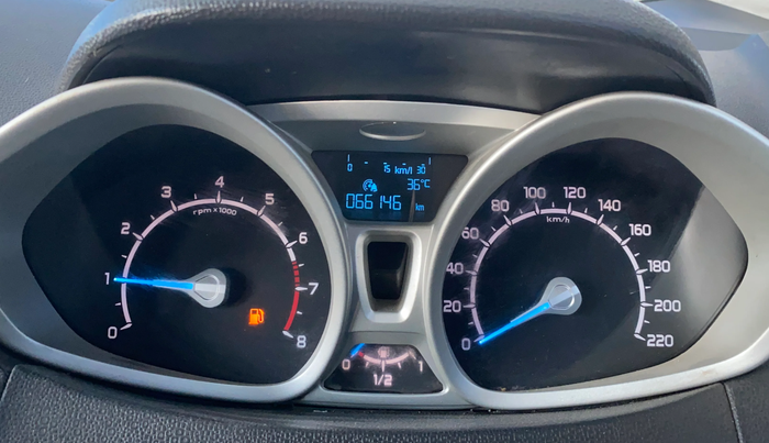 2013 Ford Ecosport TITANIUM 1.0L ECOBOOST (OPT), Petrol, Manual, 66,126 km, Odometer Image