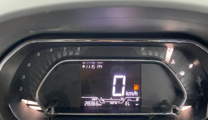 2021 Tata TIGOR XZ PETROL, Petrol, Manual, 28,365 km, Odometer Image