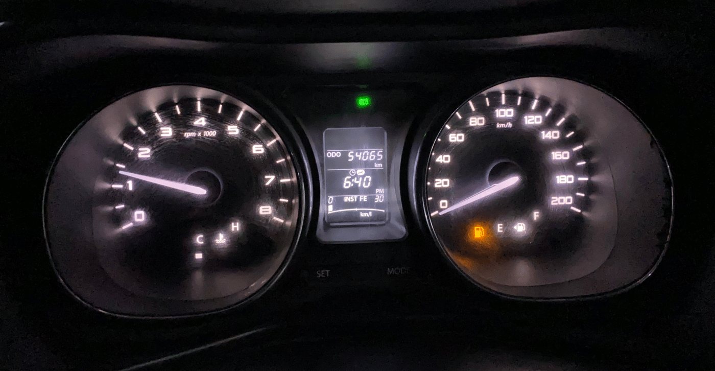 2018 Tata NEXON XZ PLUS PETROL, Petrol, Manual, 54,063 km, Odometer Image