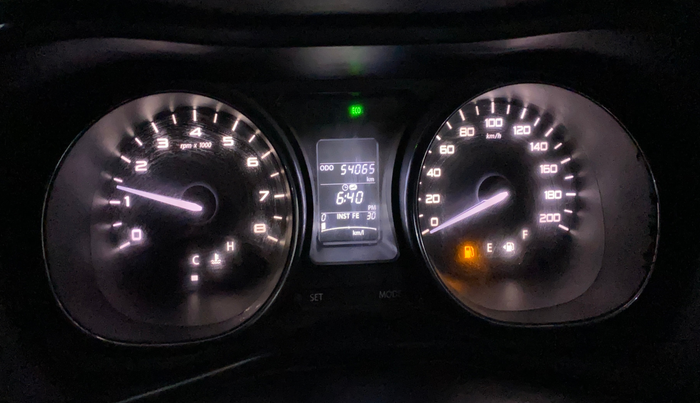 2018 Tata NEXON XZ PLUS PETROL, Petrol, Manual, 54,063 km, Odometer Image