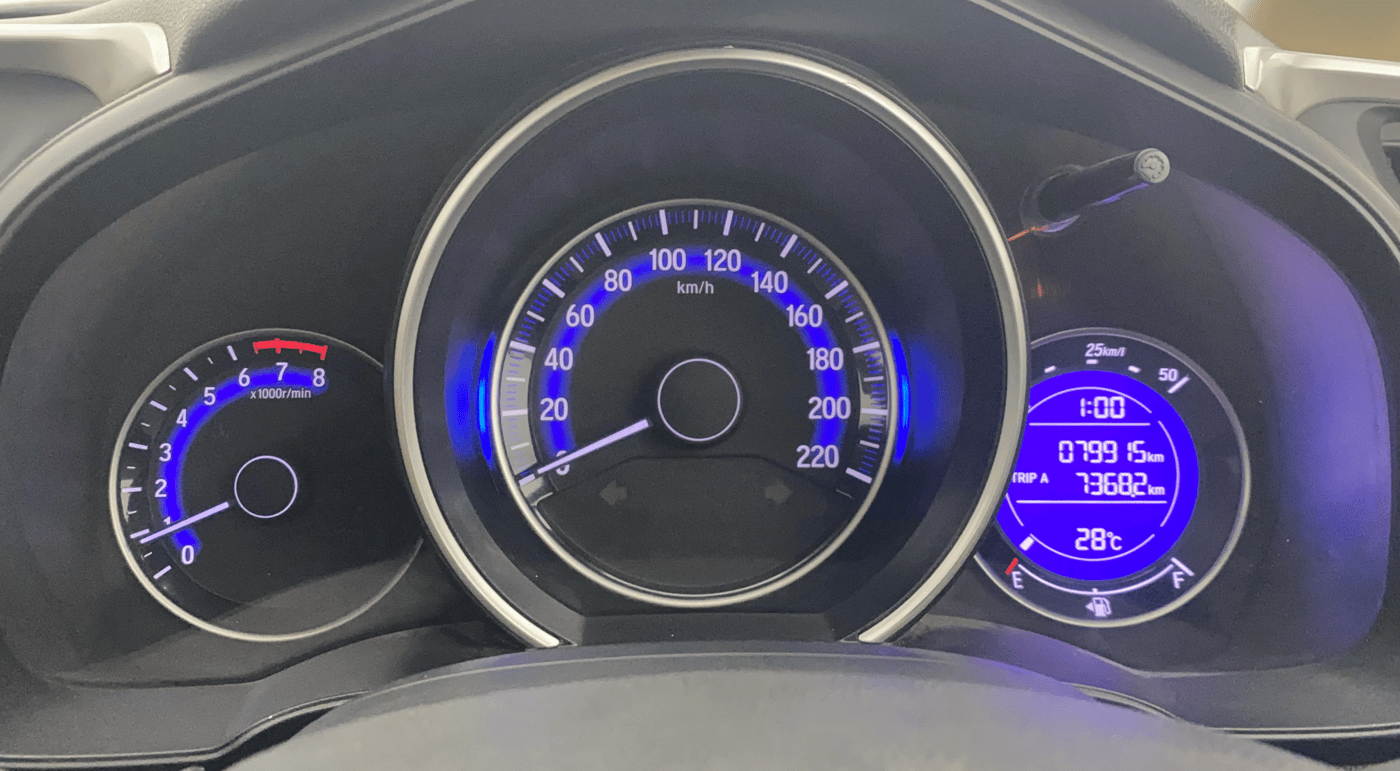 2017 Honda Jazz 1.2L I-VTEC V, Petrol, Manual, 79,876 km, Odometer Image