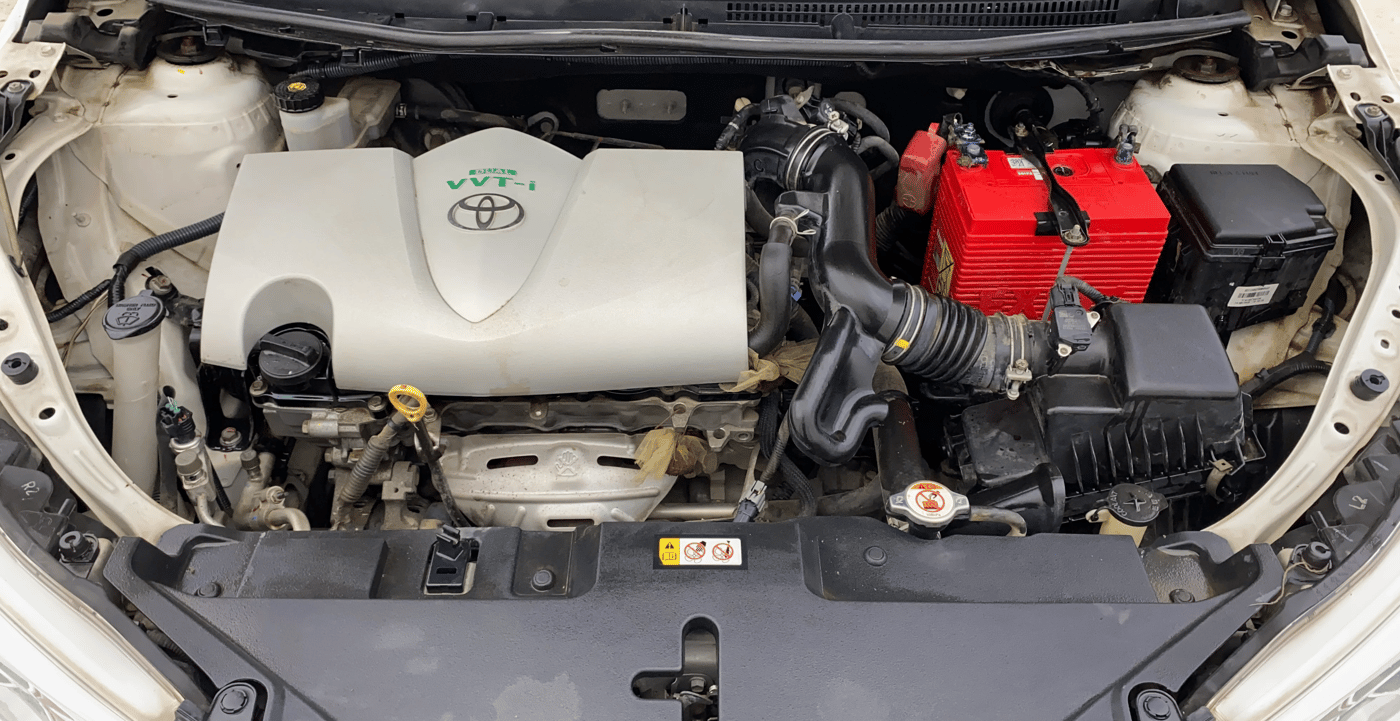 2018 Toyota YARIS G MT, Petrol, Manual, 29,284 km, Engine View