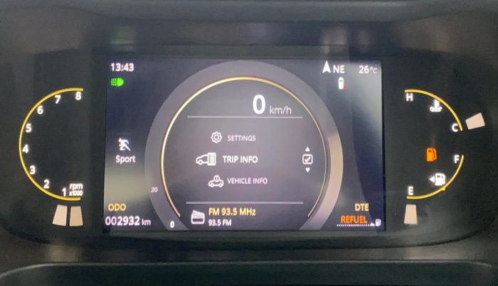 2024 Tata ALTROZ Racer R2, Petrol, Manual, 2,931 km, Odometer Image