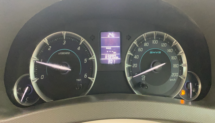2016 Maruti Ertiga ZDI + SHVS, Diesel, Manual, 69,848 km, Odometer Image