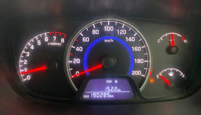2015 Hyundai Grand i10 SPORTZ 1.2 KAPPA VTVT, Petrol, Manual, 1,90,239 km, Odometer Image