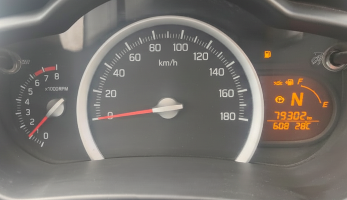 2016 Maruti Celerio ZXI AMT, Petrol, Automatic, 79,295 km, Odometer Image