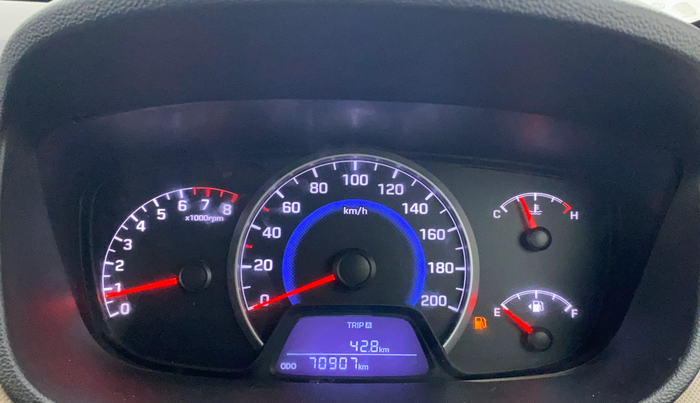 2015 Hyundai Grand i10 SPORTZ 1.2 KAPPA VTVT, Petrol, Manual, 70,865 km, Odometer Image