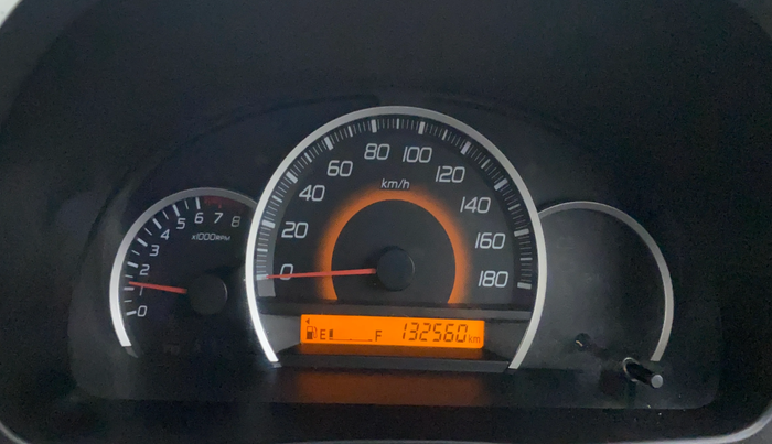 2015 Maruti Wagon R 1.0 VXI, Petrol, Manual, 1,32,558 km, Odometer Image