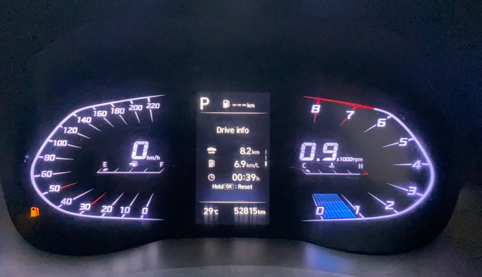 2021 Hyundai Verna SX 1.5 VTVT IVT, Petrol, Automatic, 52,740 km, Odometer Image