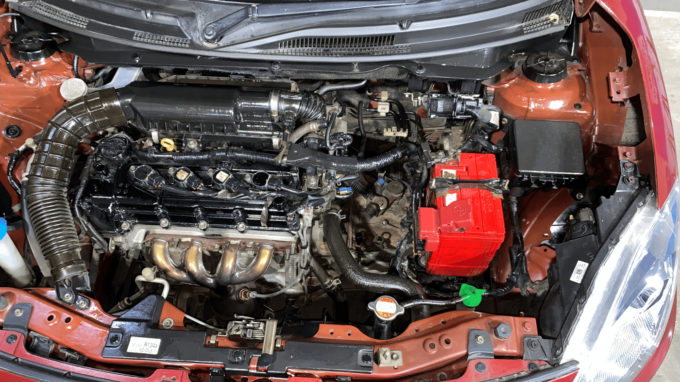 2018 Maruti Dzire VXI, Petrol, Manual, 51,420 km, Engine View - Left