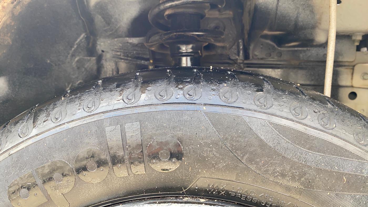 2021 Datsun Go Plus T, Petrol, Manual, Right Front Tyre Tread