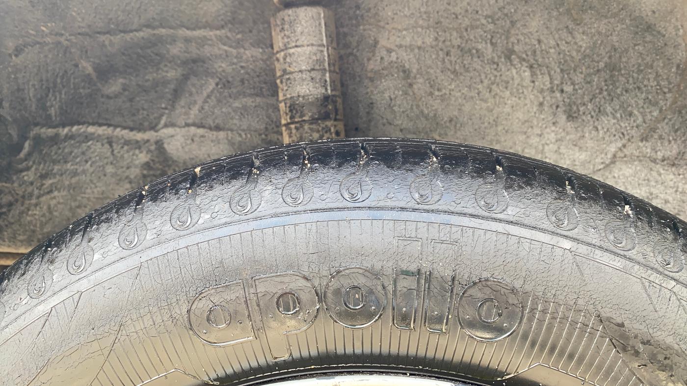 2021 Datsun Go Plus T, Petrol, Manual, Right Rear Tyre Tread