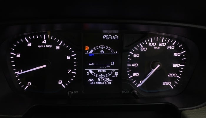 2022 Tata PUNCH ADVENTURE RHYTHM PACK MT, Petrol, Manual, 57,400 km, Odometer Image