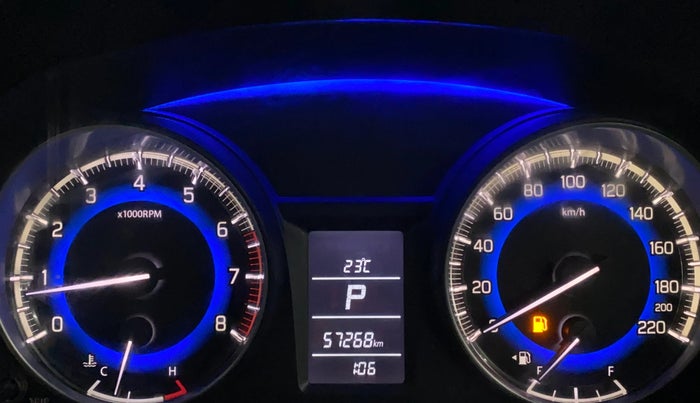 2018 Maruti Baleno DELTA CVT PETROL 1.2, Petrol, Automatic, 57,255 km, Odometer Image