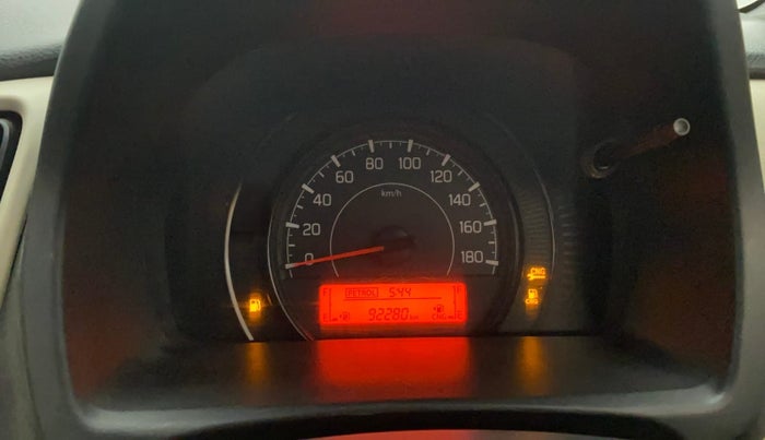 2019 Maruti New Wagon-R LXI CNG 1.0, CNG, Manual, 92,279 km, Odometer Image