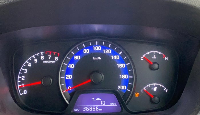 2015 Hyundai Xcent S 1.2, Petrol, Manual, 36,893 km, Odometer Image